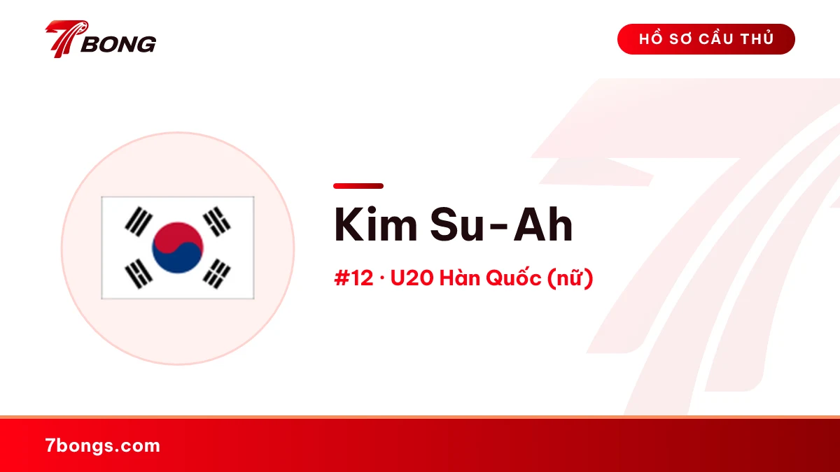 Kim Su-Ah — U20 Hàn Quốc (nữ)