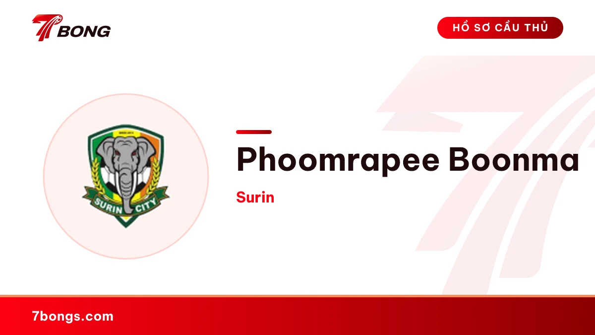Phoomrapee Boonma — Surin