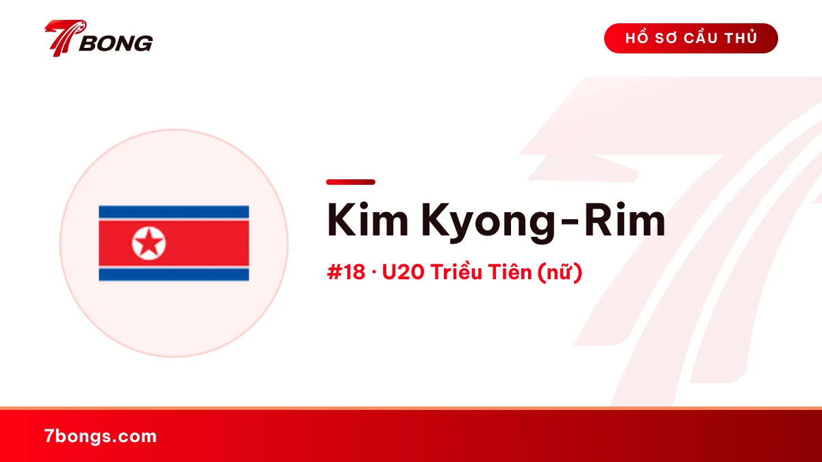 Kim Kyong-Rim — U20 Triều Tiên (nữ)