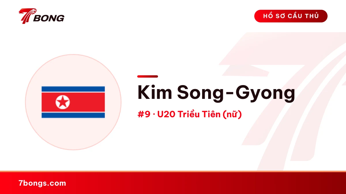 Kim Song-Gyong — U20 Triều Tiên (nữ)