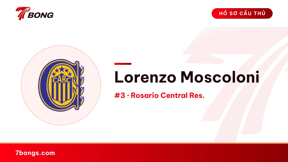 Lorenzo Moscoloni — Rosario Central Res.