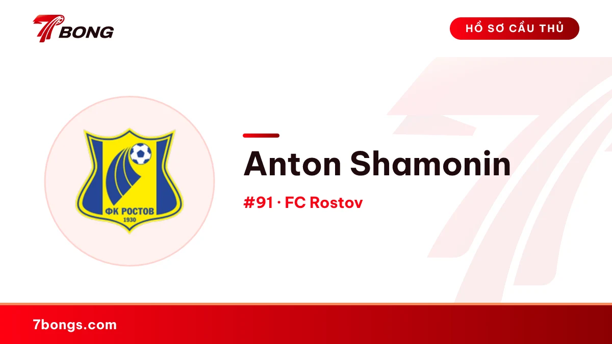 Anton Shamonin — FC Rostov