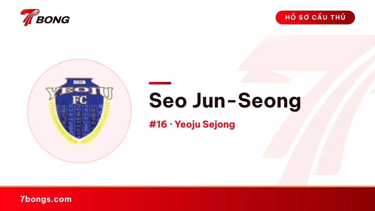 Seo Jun-Seong — Yeoju Sejong