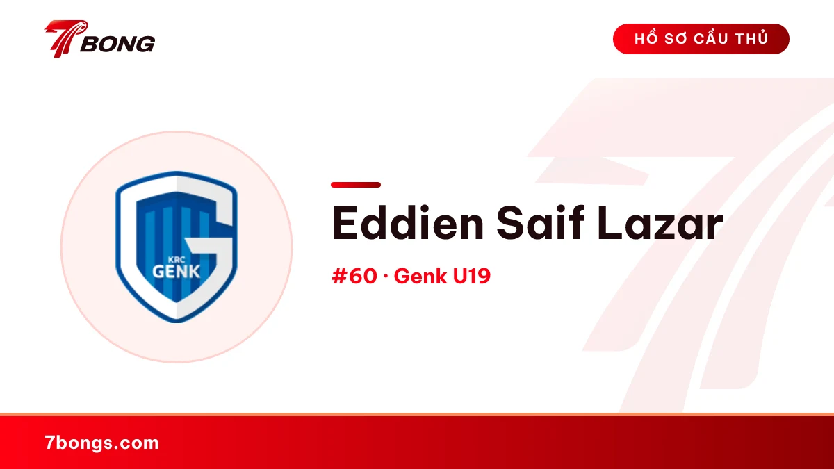Eddien Saif Lazar — Genk U19