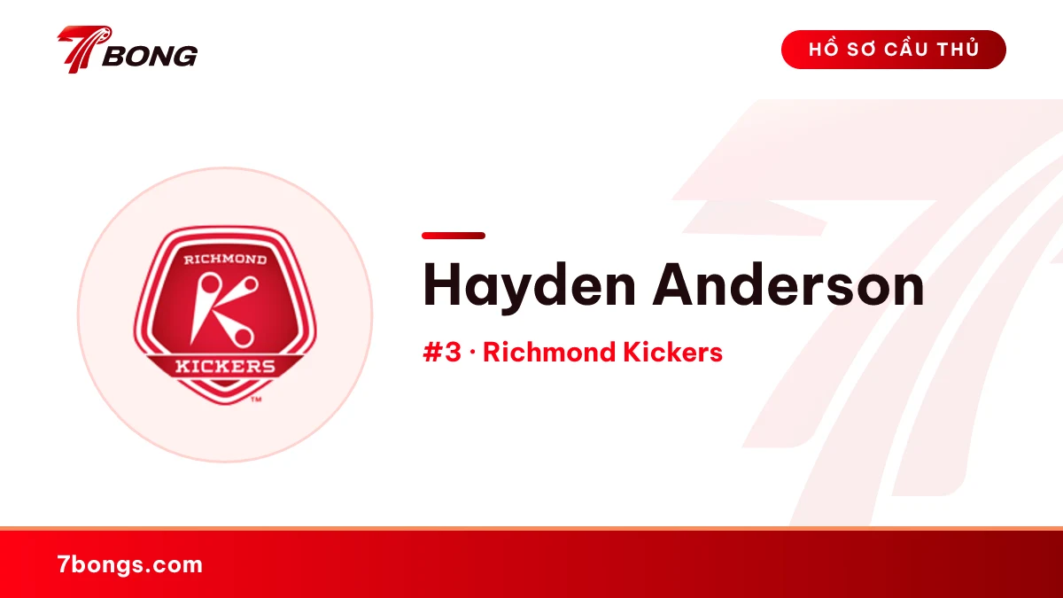 Hayden Anderson — Richmond Kickers