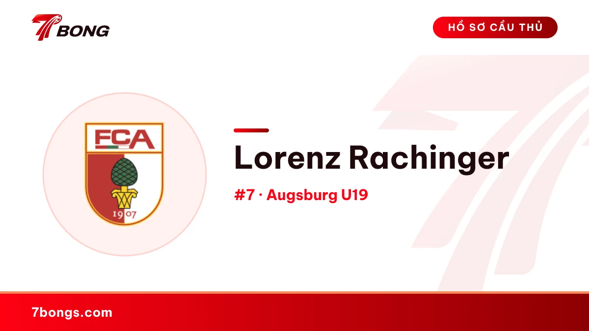 Lorenz Rachinger — Augsburg U19