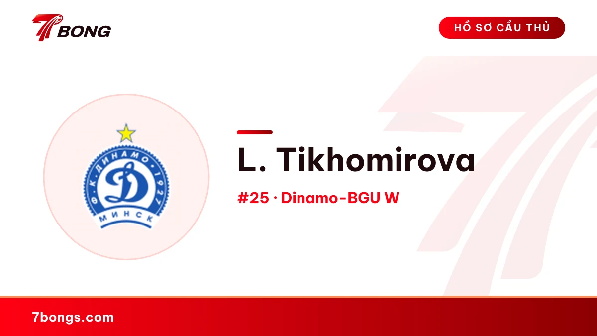 L. Tikhomirova — Dinamo-BGU W