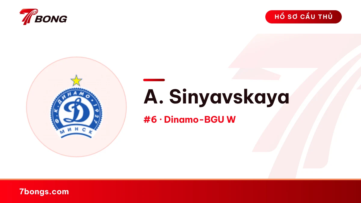 A. Sinyavskaya — Dinamo-BGU W