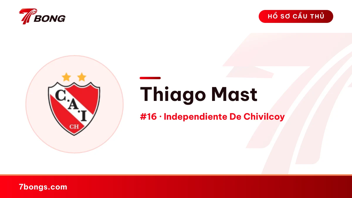 Thiago Mast — Independiente De Chivilcoy