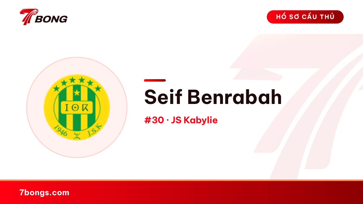 Seif Benrabah — JS Kabylie