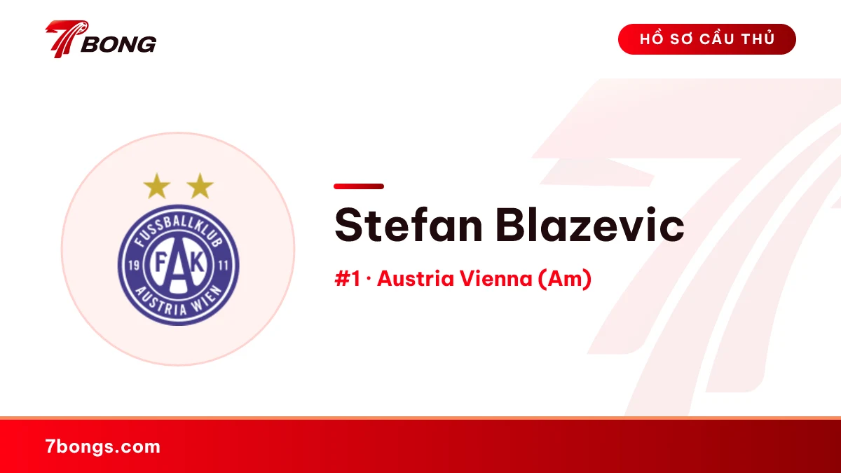 Stefan Blazevic — Austria Vienna (Am)
