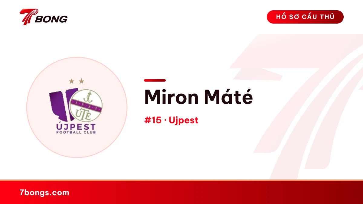 Miron Máté — Ujpest