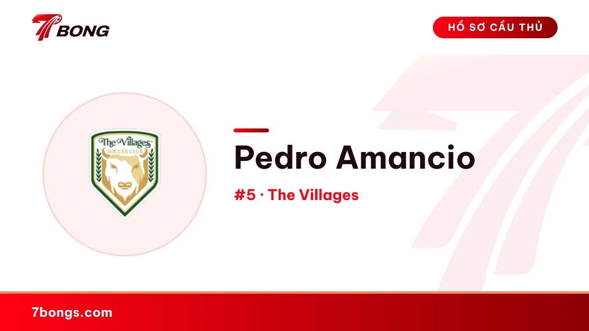 Pedro Amancio — The Villages