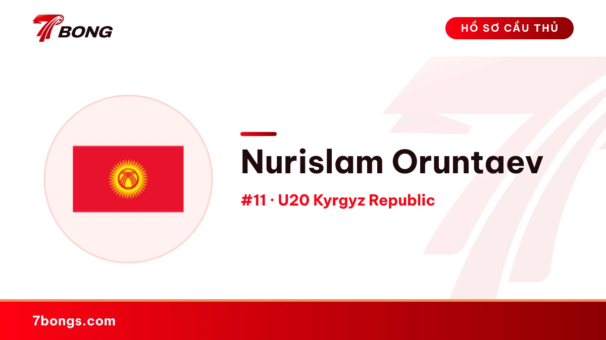Nurislam Oruntaev — U20 Kyrgyz Republic