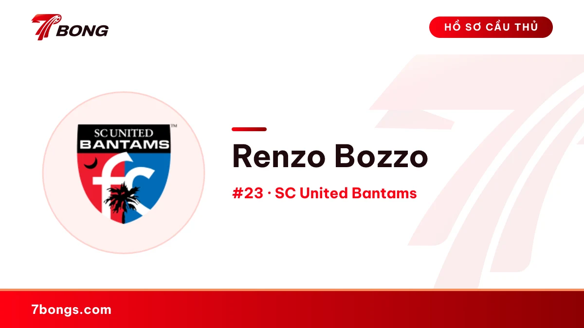 Renzo Bozzo — SC United Bantams