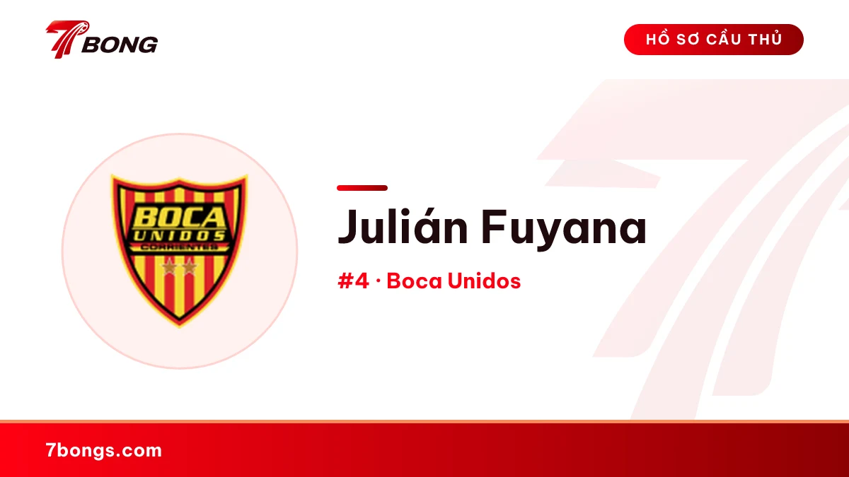 Julián Fuyana — Boca Unidos
