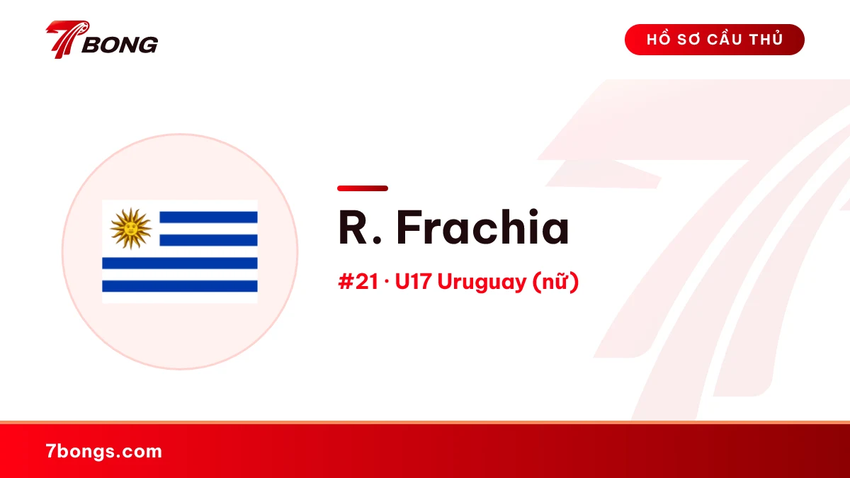 R. Frachia — U17 Uruguay (nữ)