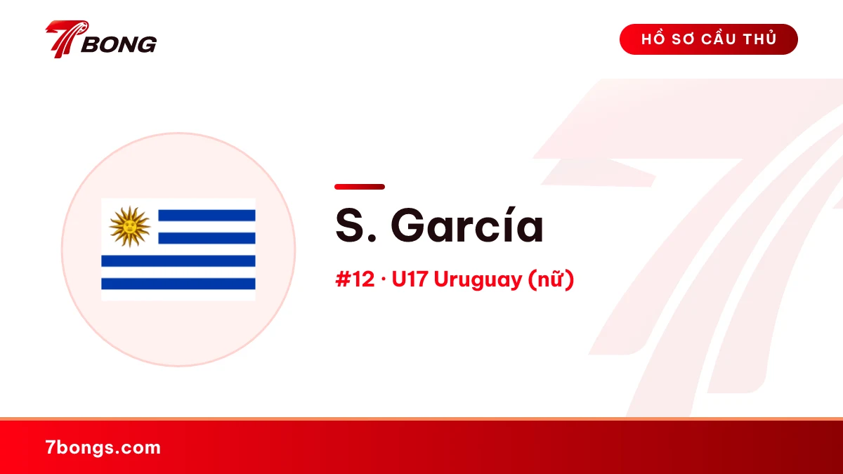 S. García — U17 Uruguay (nữ)