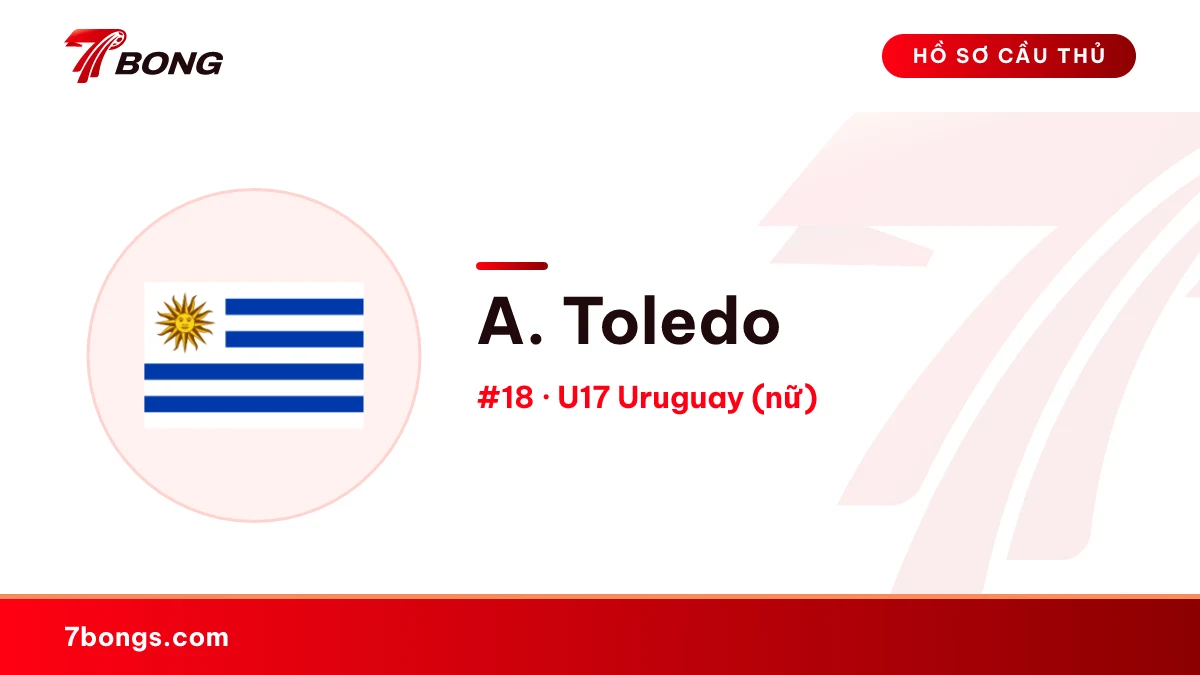 A. Toledo — U17 Uruguay (nữ)