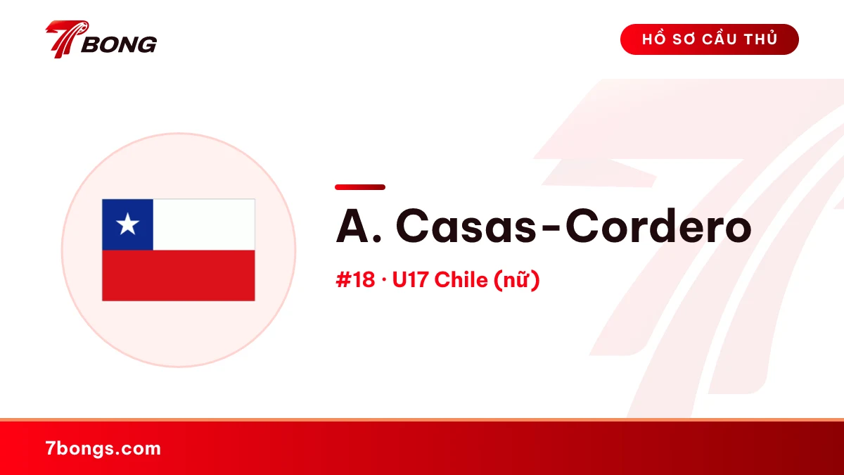 A. Casas-Cordero — U17 Chile (nữ)