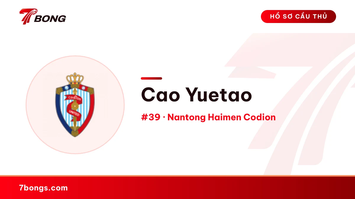 Cao Yuetao — Nantong Haimen Codion