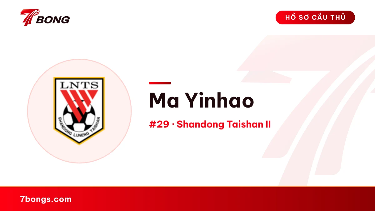 Ma Yinhao — Shandong Taishan II