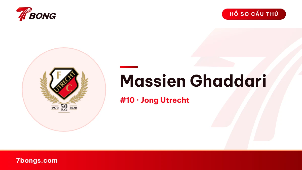 Massien Ghaddari — Jong Utrecht