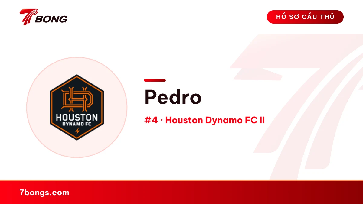 Pedro — Houston Dynamo FC II