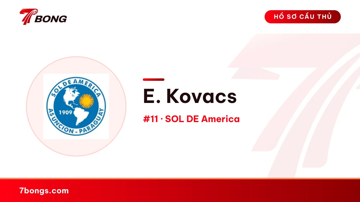 E. Kovacs — SOL DE America