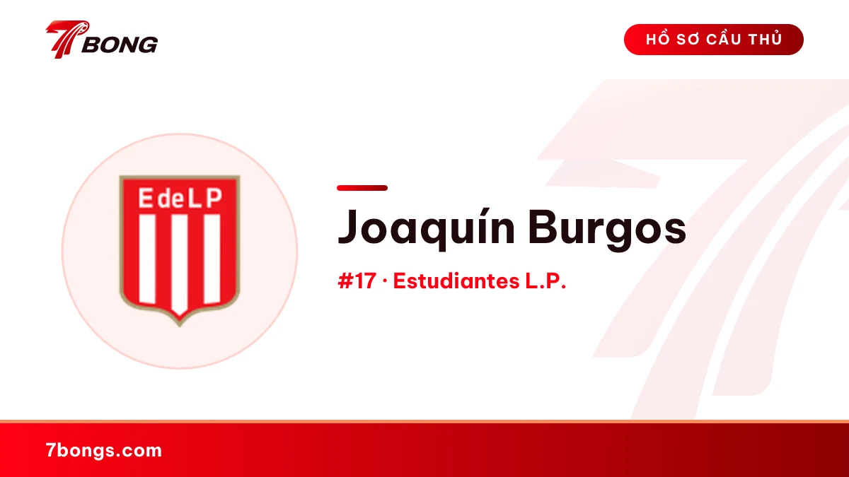 Joaquín Burgos — Estudiantes L.P.