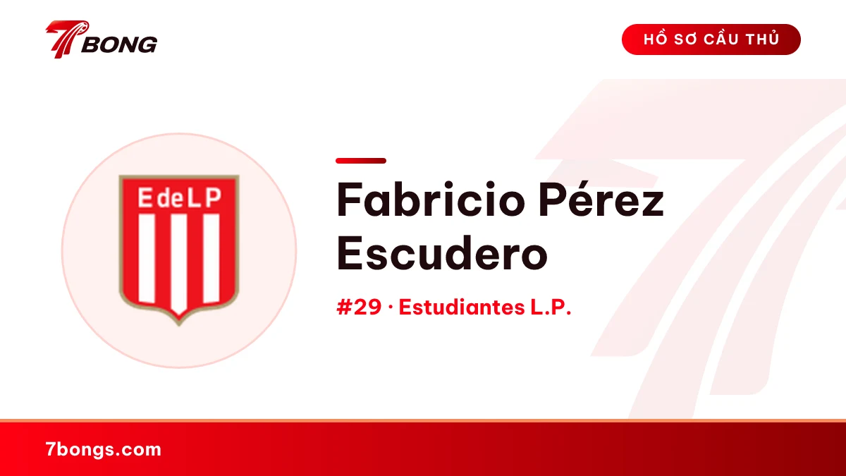 Fabricio Pérez Escudero — Estudiantes L.P.