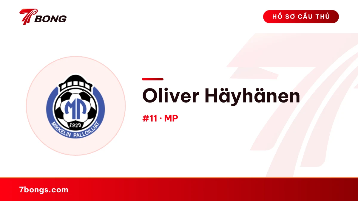 Oliver Häyhänen — MP
