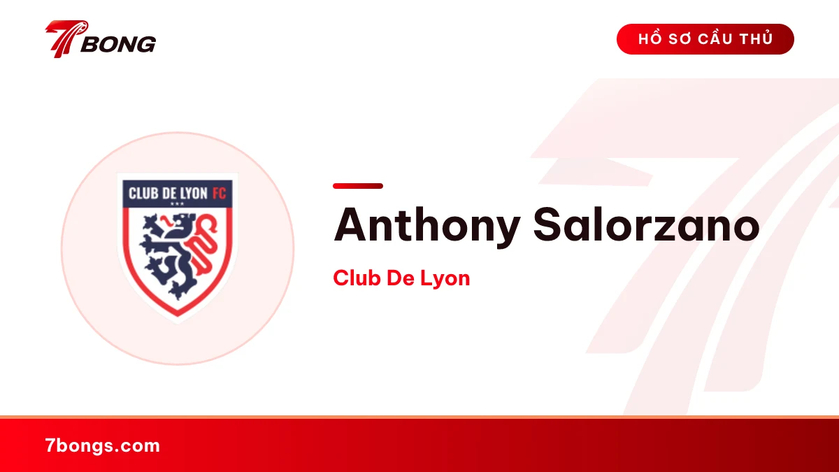 Anthony Salorzano — Club De Lyon