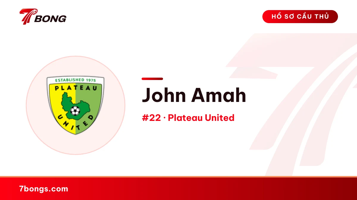 John Amah — Plateau United