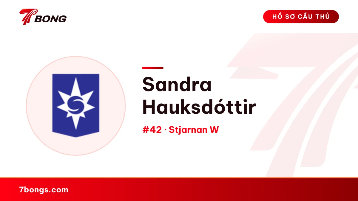 Sandra Hauksdóttir — Stjarnan W