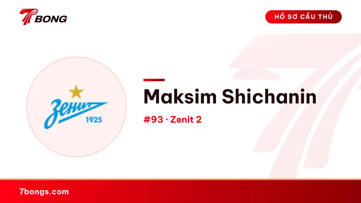 Maksim Shichanin — Zenit 2