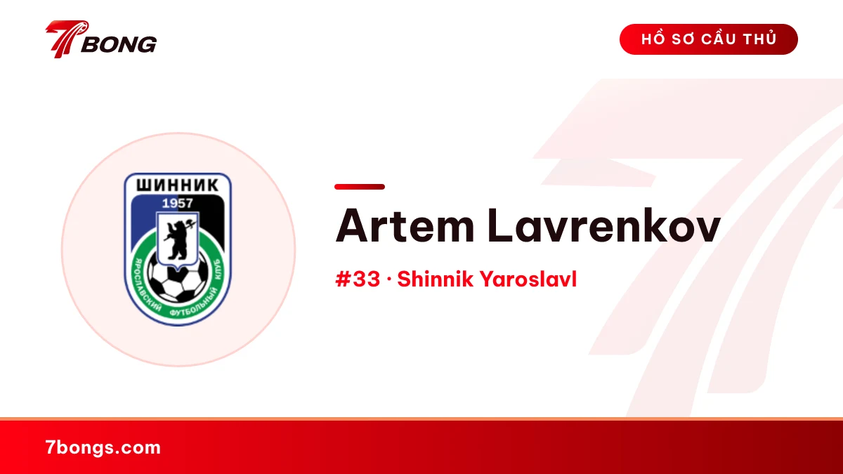 Artem Lavrenkov — Shinnik Yaroslavl