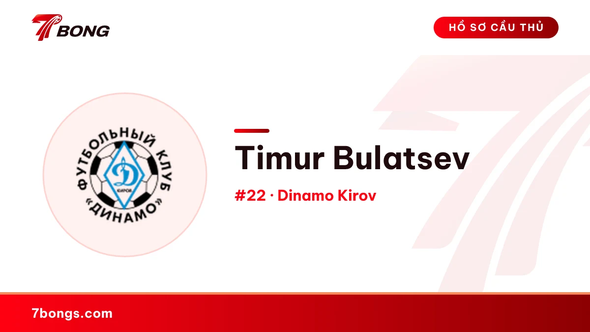 Timur Bulatsev — Dinamo Kirov