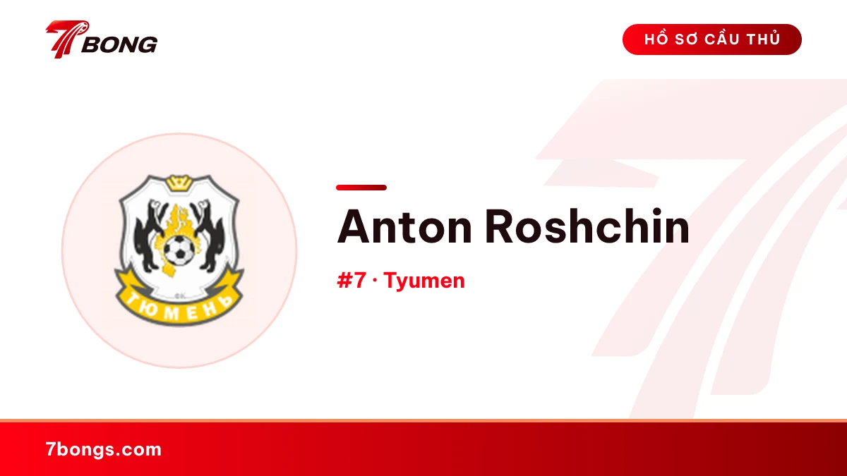 Anton Roshchin — Tyumen