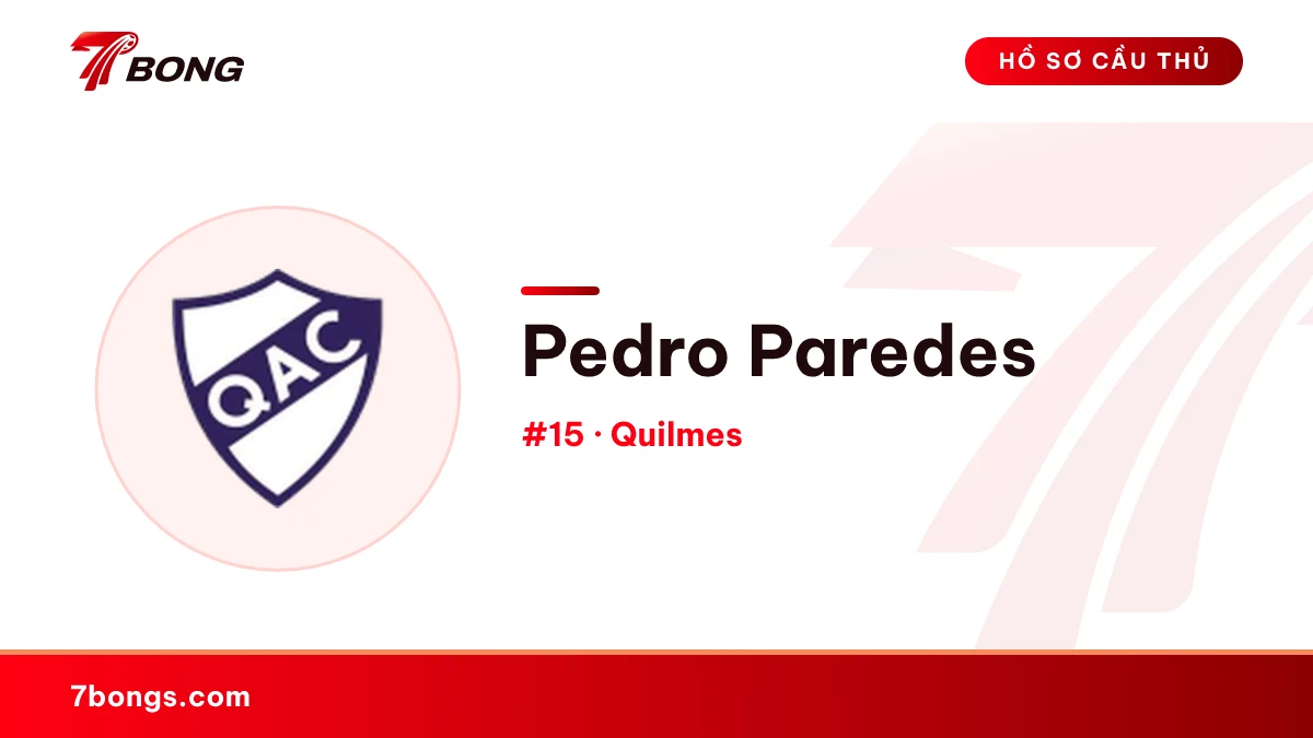 Pedro Paredes — Quilmes