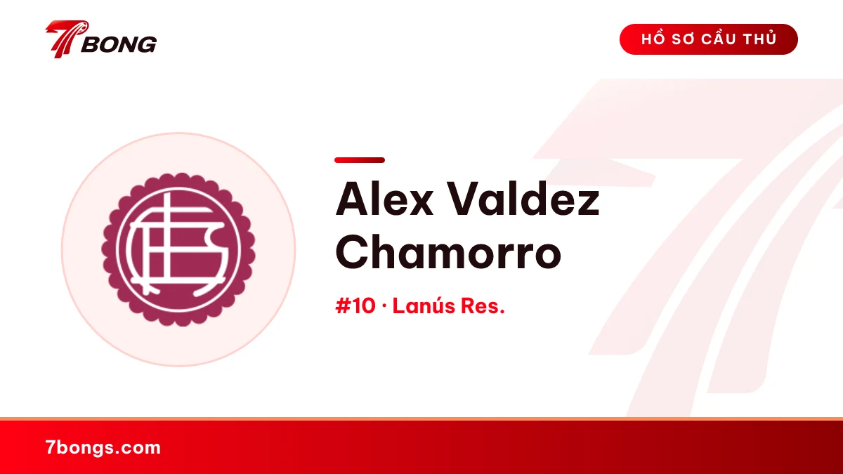 Alex Valdez Chamorro — Lanús Res.