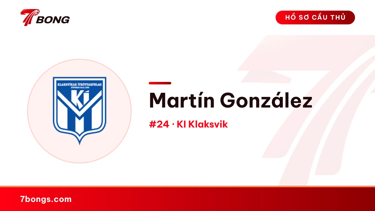 Martín González — KI Klaksvik
