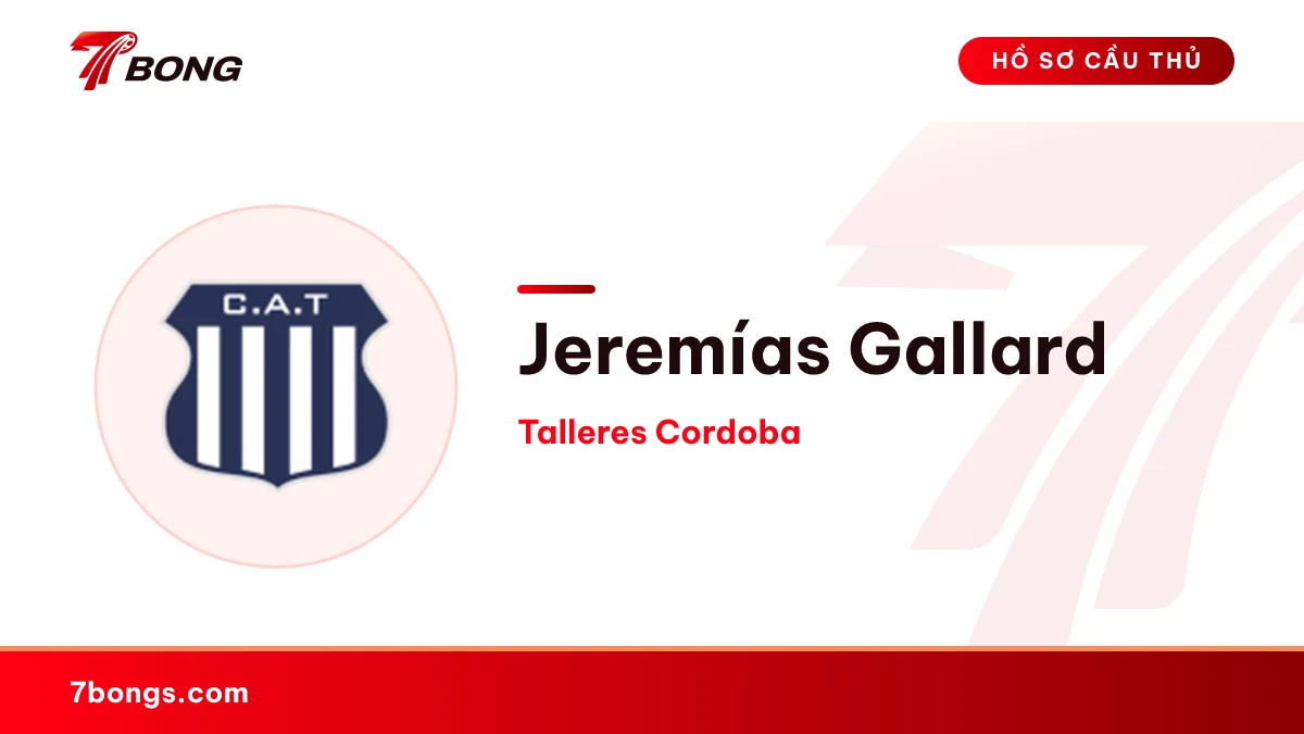 Jeremías Gallard — Talleres Cordoba