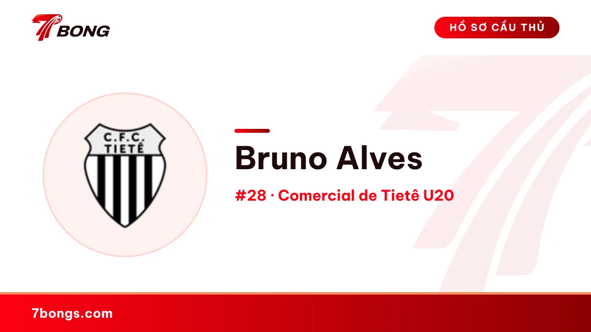 Bruno Alves — Comercial de Tietê U20