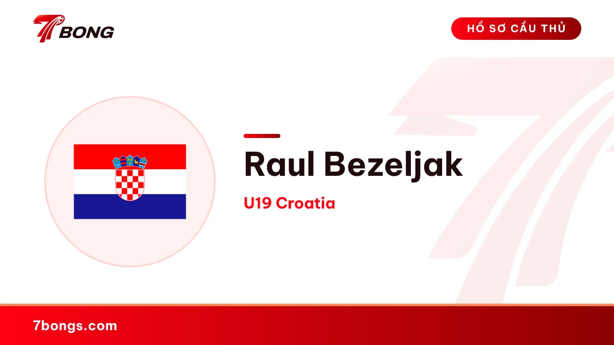 Raul Bezeljak — U19 Croatia