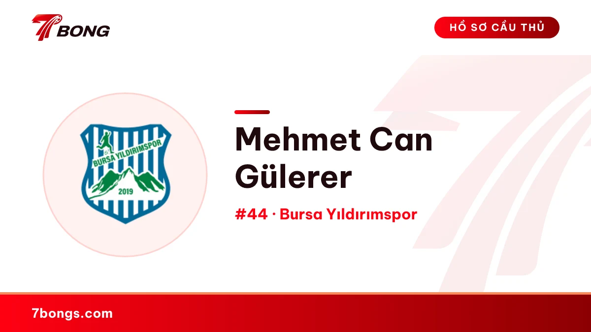 Mehmet Can Gülerer — Bursa Yıldırımspor
