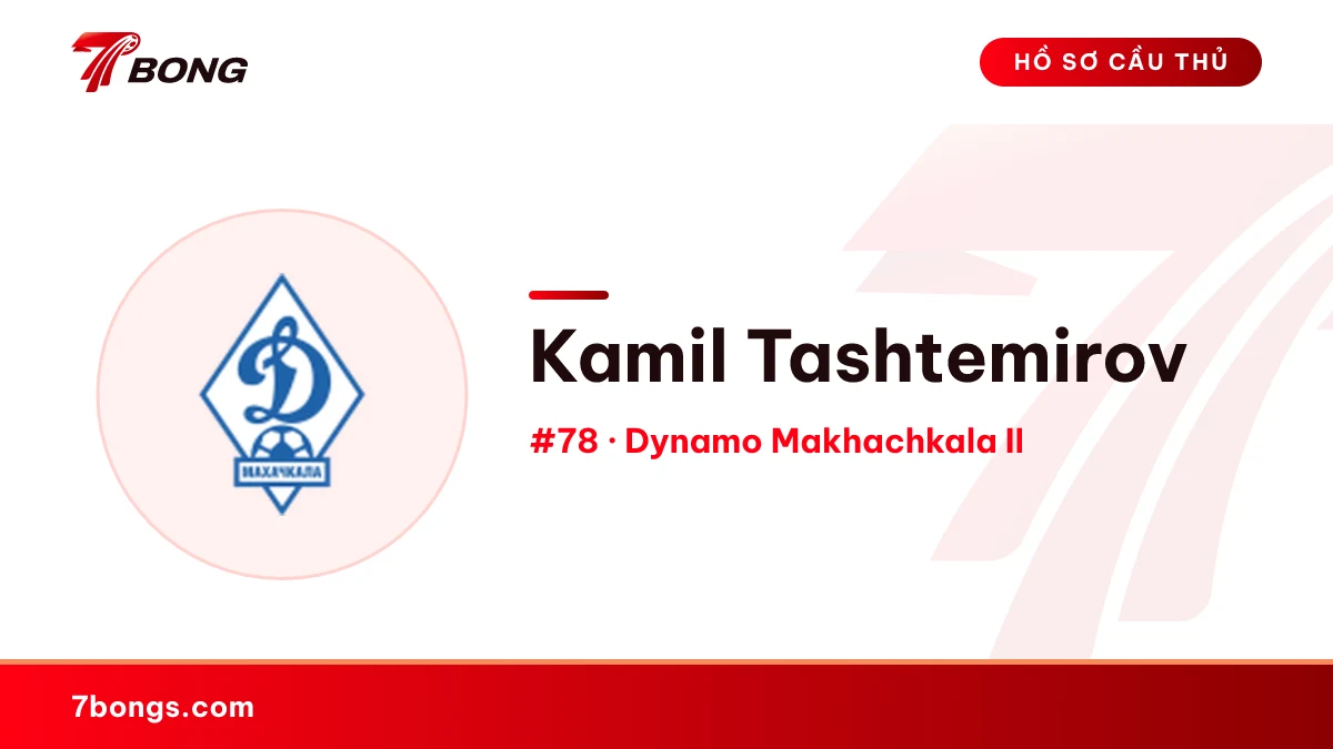 Kamil Tashtemirov — Dynamo Makhachkala II
