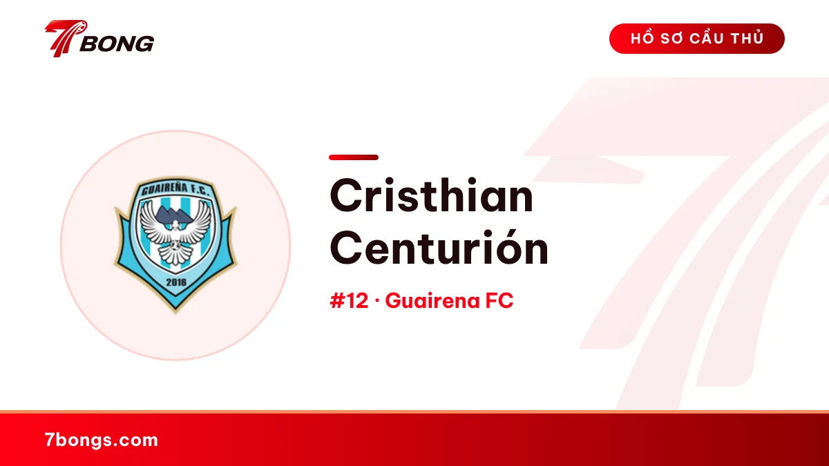 Cristhian Centurión — Guairena FC