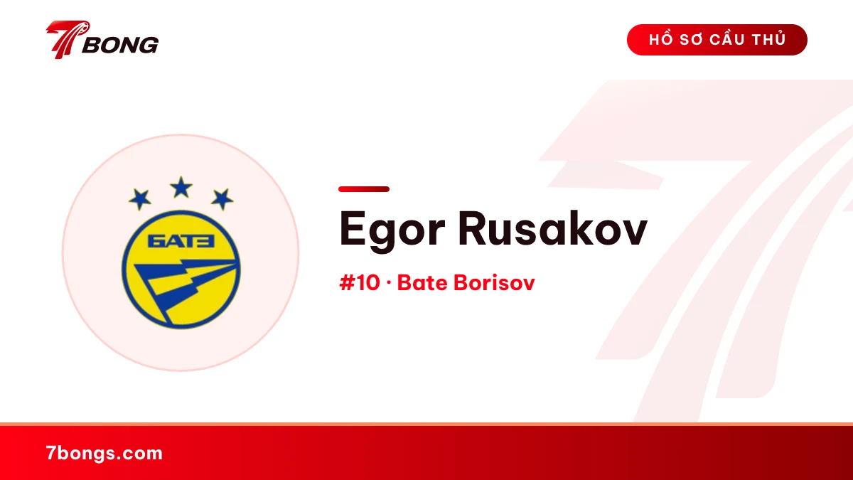 Egor Rusakov — Bate Borisov