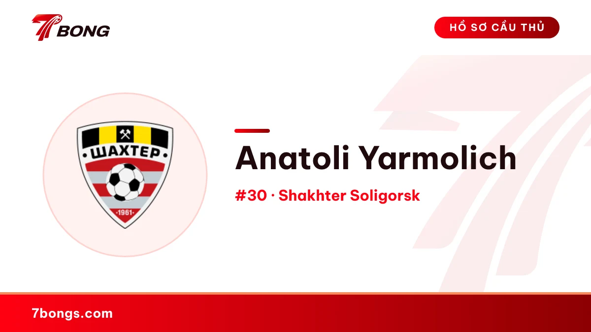 Anatoli Yarmolich — Shakhter Soligorsk